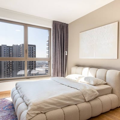 Rental of a modern 2-room apartment, 55 m², BW Aurora, Belgrade Waterfront, Belgrade, Serbia